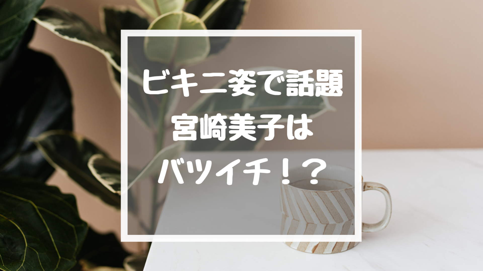 宮崎美子はバツイチだった 61歳ビキニ姿でカレンダー発売 えみんち